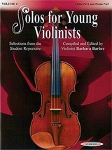 Solos For Young Violinists Violin Part and Piano Acc., Volume 4 Selections - £29.56 GBP
