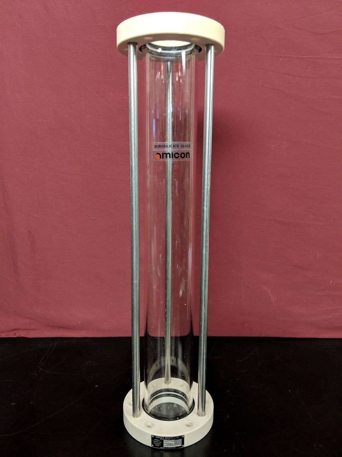 Amicon G70X500mm Borosilicate Glass Chromatography Column 70mm x 500mm 4... - $346.50
