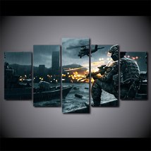 5 canvas canvas wall art game battlefield poster Decor - £7.93 GBP+