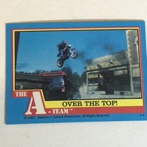 The A-Team Trading Card 1983 #37 Over The Top - $1.97