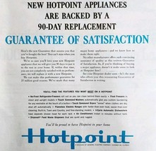1962 Hot Point Appliances Advertisement Washer Dryer Refrigerator Stove ... - $376.75 MXN
