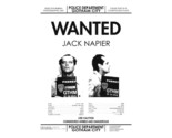 1989 Batman Jack Napier Wanted Poster Joker Jack NicholsonCLEARANCE ITEM - $2.06