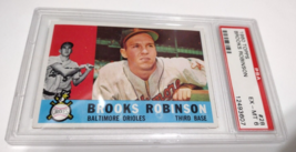 1960 Topps BROOKS ROBINSON Baltimore Orioles HOF Baseball Card PSA 6 - $129.00