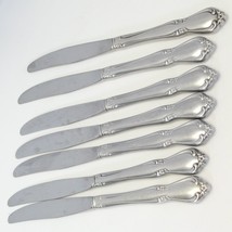 Oneidacraft Chateau Dinner Knives SATIN 8 1/2&quot; Stainless Lot of 7 - $29.39