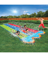 Banzai kids triple racer water slide  16 feet long 1 thumbtall