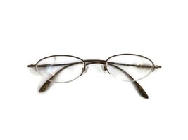 Elizabeth Arden EAPT-24A-1 Brown Semi Rimless Eyeglasses Frames 45-20-13... - $17.30