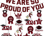 Maroon Graduation Party Decorations 2024, We Are so Proud of You Graduat... - £16.16 GBP
