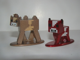 Lot of (2) MINECRAFT NANO METALFIGS - JADA TOYS - $10.00