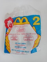NEW 1996 McDonalds Happy Meal Toy #2 Aladdin &amp; King of Thieves Abu &amp; Carpet  - £5.40 GBP