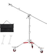 Soonpho Heavy Duty Light Stand C Stand With Casters And Pro, Load Up To ... - £265.78 GBP