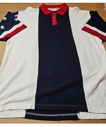 Redhead Bass Pro Shops Patriotic Polo Mens XL Shirt Team Carter Custom o... - $15.00
