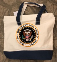 PRESIDENT USA EAGLE SEAL TOTE BAG WHITE HOUSE DEMOCRAT REPUBLICAN FABULO... - £22.01 GBP