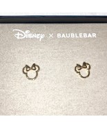 Disney  Minnie Mouse Disney X BAUBLEBAR Minnie Mouse Gold  Stud Earrings - £17.17 GBP