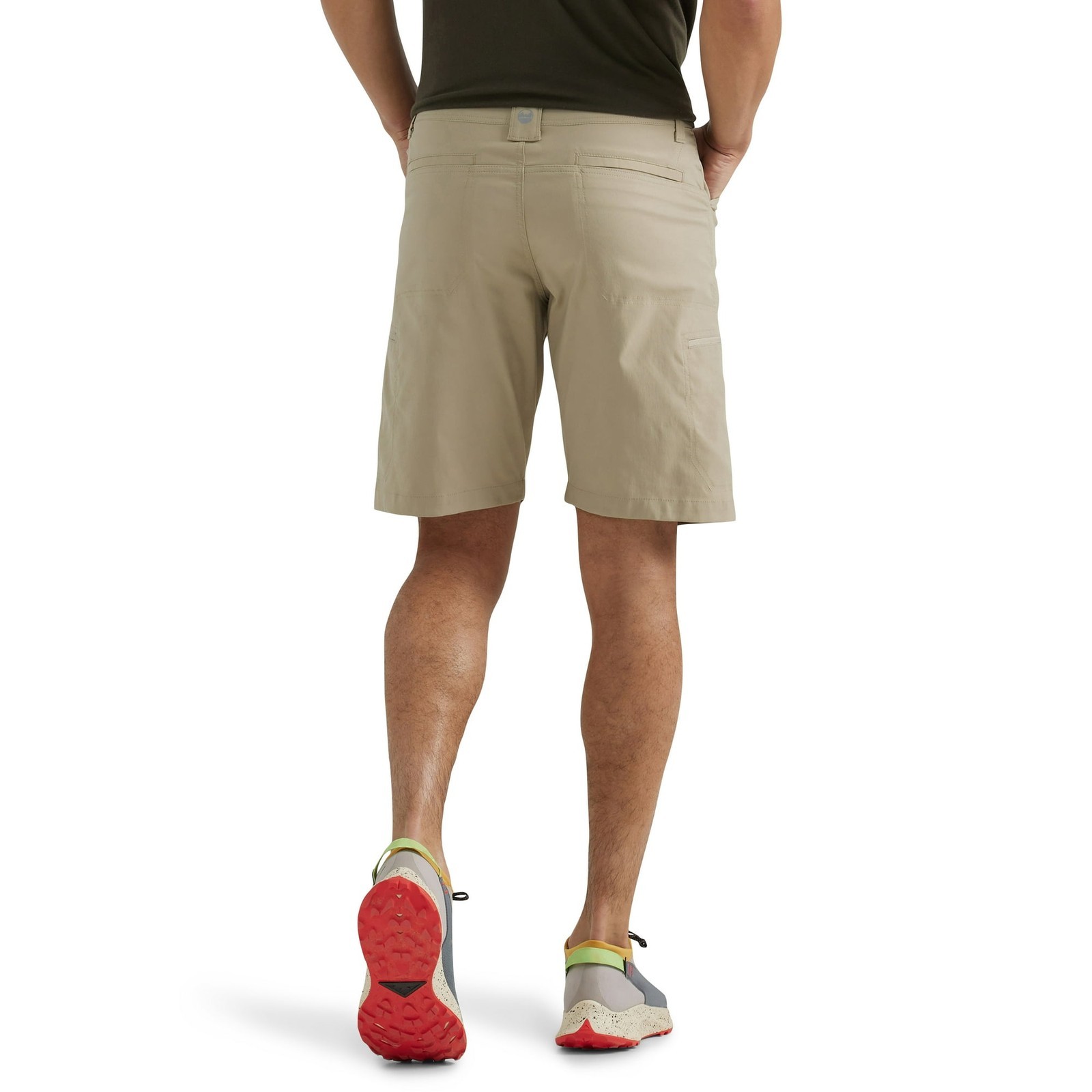 Wrangler® Men's Outdoor Performance Zip UPF 50+ Cargo Short Beige Size 36 Item image 3