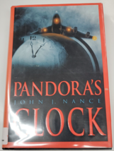 Pandor&#39;as Clock by John J Nance Signed First Edition Hardcover DJ 1995 VG - £11.72 GBP