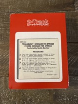 Tchaikovsky Serenade For Strings 8 Track Tape - $369.94 MXN