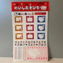Vintage Sanrio 1997 Hello Kitty Cards &amp; Photo Stickers - £15.97 GBP