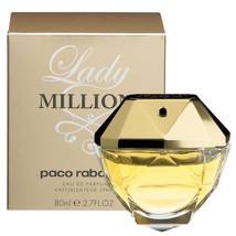 Paco Rabanne Lady Million 2.7 oz EDP Perfume for Women by Paco Rabanne *... - $104.69