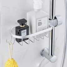 Bright Silver Shower Caddy for Faucet or Shower Rod - $38.60