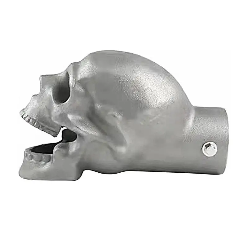 Skull Exhaust Tip Decoration - Realistic Skull Design for Motorcycle - £22.12 GBP