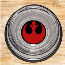 Star Wars Rebel Alliance Snack Cereal Change Dish or Pet Bowl NEW holds 14oz. - £9.80 GBP