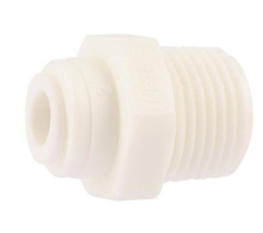 SharkBite 25413 Push to Connect Adapter 1/4&#39;&#39; OD T X 1/4&#39;&#39; D MIP Polypro... - $6.93