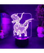 Dinosaur 3D Night Light Color Changing Pterosaur Lamp LED Bedside Table ... - $213.49 MXN+