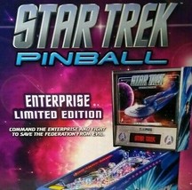Star Trek Enterprise LE Pinball FLYER Original NOS Science Fiction 8.5&quot; ... - £18.54 GBP