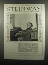 1920 Steinway Piano Advertisement - Richard Wagner - £14.50 GBP