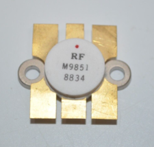 Certified Open Box

NOS NEW RF M9851 POWER TRANSISTOR - Red Dot - US SELLER - $36.62