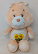 Vintage Kenner 1983 Care Bears 13” Friend Bear Flowers Sunflower Plush CLEAN 80s - £15.28 GBP