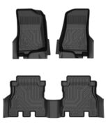 Truck Floor Mats for Jeep Gladiator JT 5ft Bed 2020-2024, All Weather - $919.74 MXN