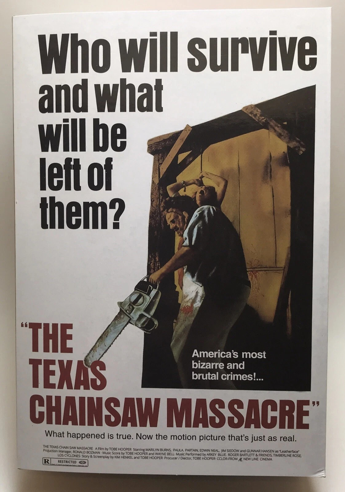 NECA Ultimate Texas Chainsaw Massacre Leatherface 7" Horror Action Figure 40th Item image 3