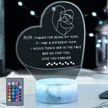 Mothers Day Gifts for Mom Her Women, Mom Gifts Night Light, Mothers Day Birthday - £16.69 GBP