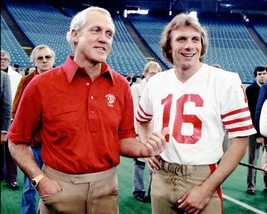 Joe Montana & Bill Walsh 8X10 Photo San Francisco 49ers Picture Football Niners - $4.94