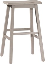 Hillsdale Moreno Backless Stool, Barstool, Distressed Gray - £50.78 GBP