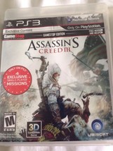 Gebraucht Ubisoft PLAYSTATION 3 PS3 Gamestop Edition Assassin&#39;s Creed III Spiel - £9.26 GBP