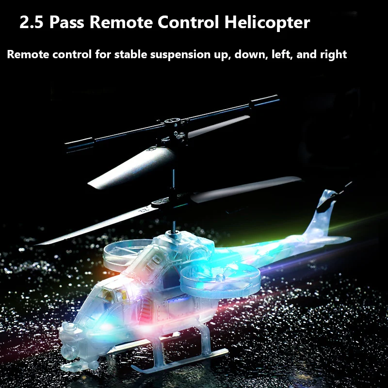 2.5Channel RC Helicopters  Drone Drop-resistant Induction Suspension Air... - $29.27+