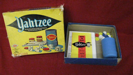 Vintage E.S. Lowe Co. Yahtzee Original Box   - $19.79