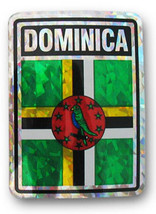 Dominica Reflective Decal - $3.00