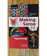 Making Sense in Psychology : A Student's Guide to Research and Writing - $6.50