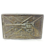 Vintage Jesse James Taken In The Battle Of Centralia Belt Buckle 815 - $348.34 MXN