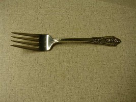 Wallace Rose Point 6-3/8&quot; salad fork sterling silver excellent condition - £35.48 GBP