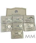 Lot of 7 Silver 925 FRANKLIN MINT Collectors Society Coins 74,75,76,77,7... - $150.00
