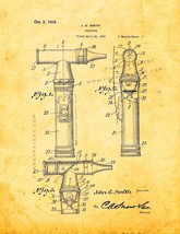 Otoscope Patent Print - Golden Look - £6.28 GBP+