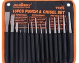 HORUSDY 16-Piece Punch and Chisel Set, Including Taper Punch, Cold Chise... - £30.89 GBP