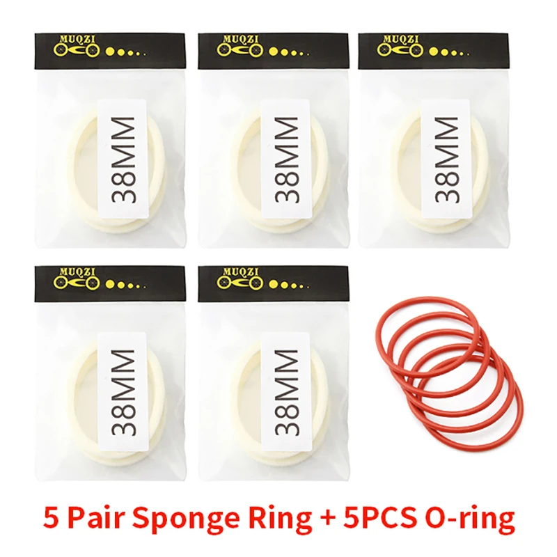 10PCS MTB Bicycle Fork Care Foam Ring Suspension Front Fork Dust Oil Seal Lubric - £132.04 GBP