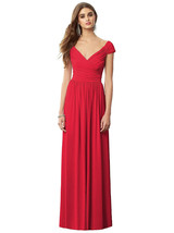 After Six 6697..Full length, Sweetheart neckline dress....Flame...Assorted sizes - £45.50 GBP