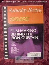 Saturday Review December 23 1967 Movies Film Making Jack Valenti Milos Forman - $8.64