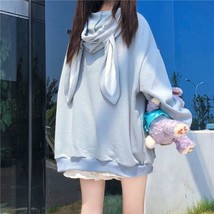Ies women sweatshirt sweet cute cartoon anime print kawaii clothing aesthetic oversized thumb200